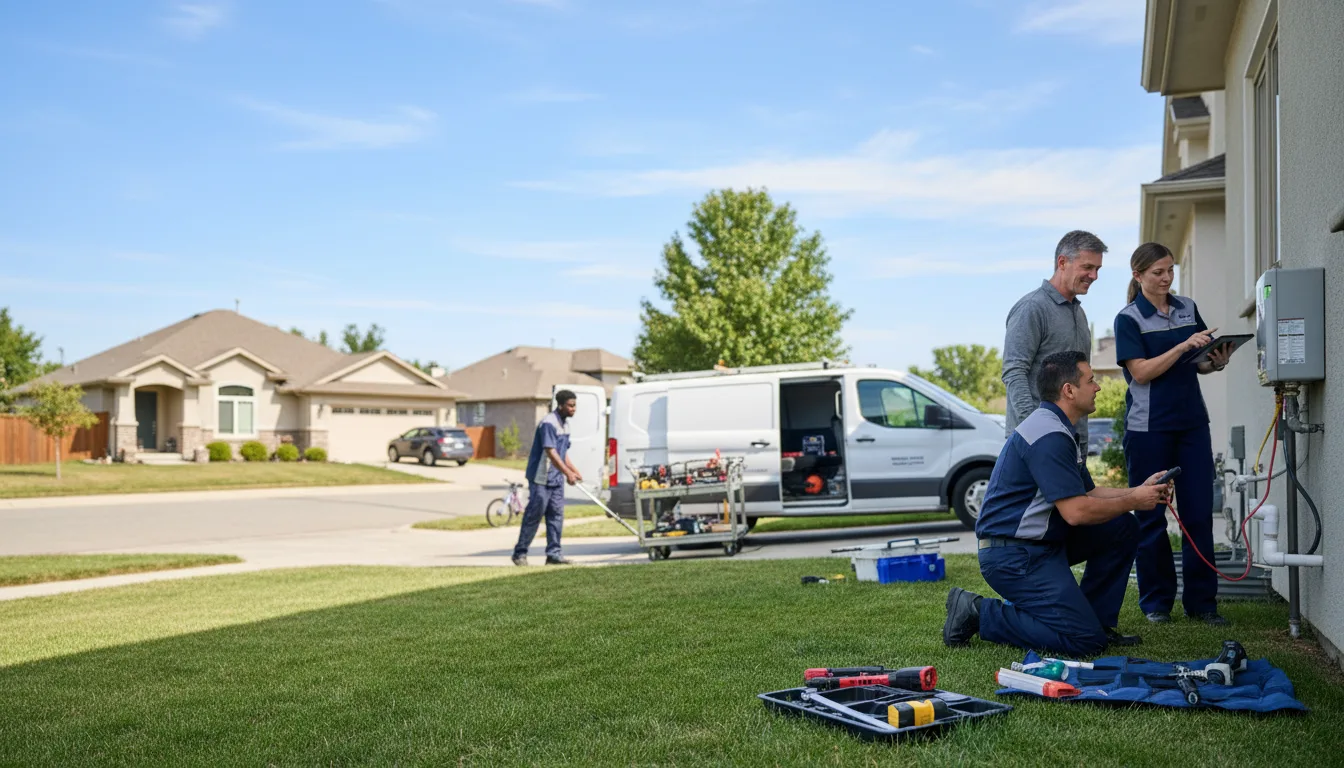 Tankless water heater service in Bolckow, MO